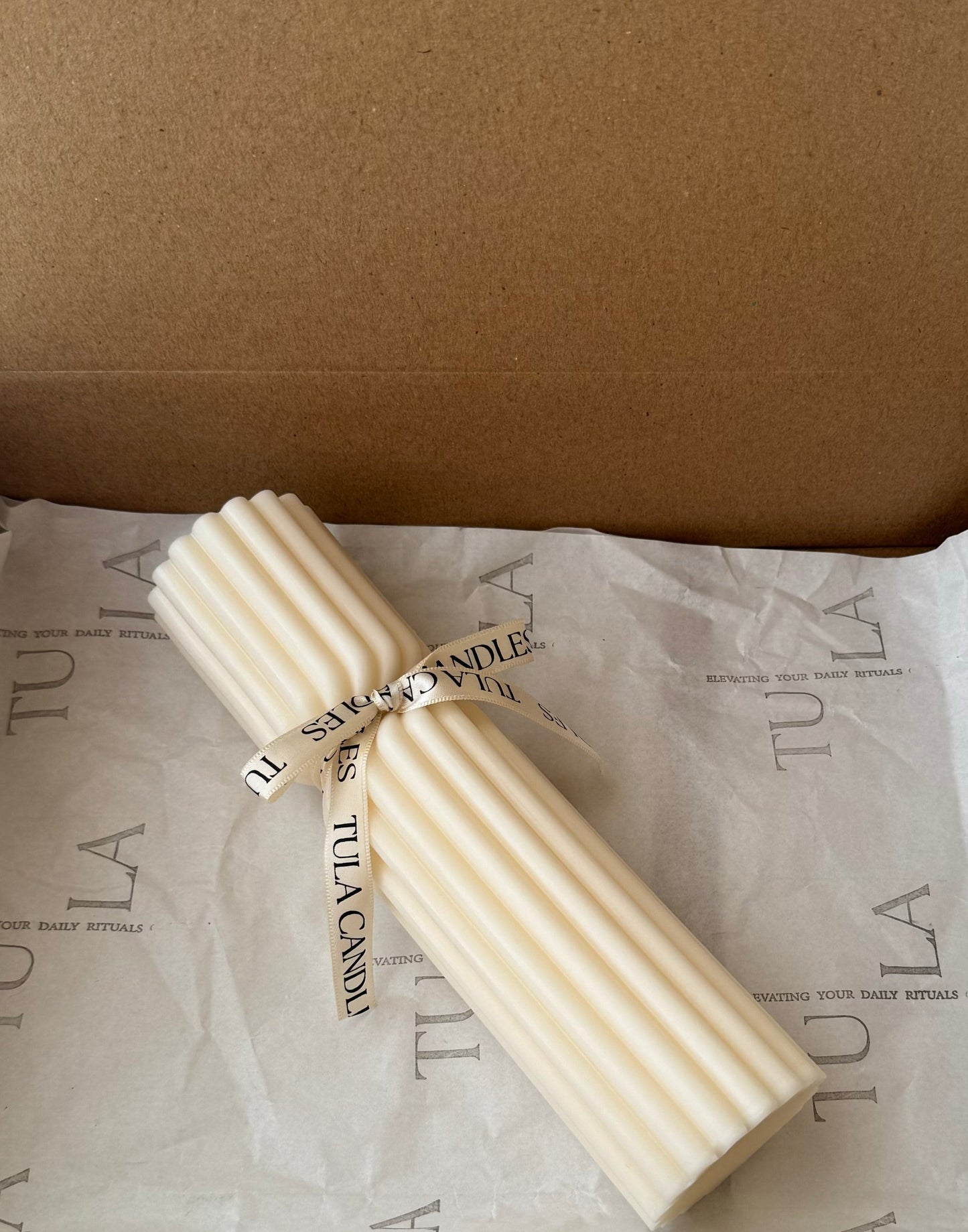 Tall Twirl Candle