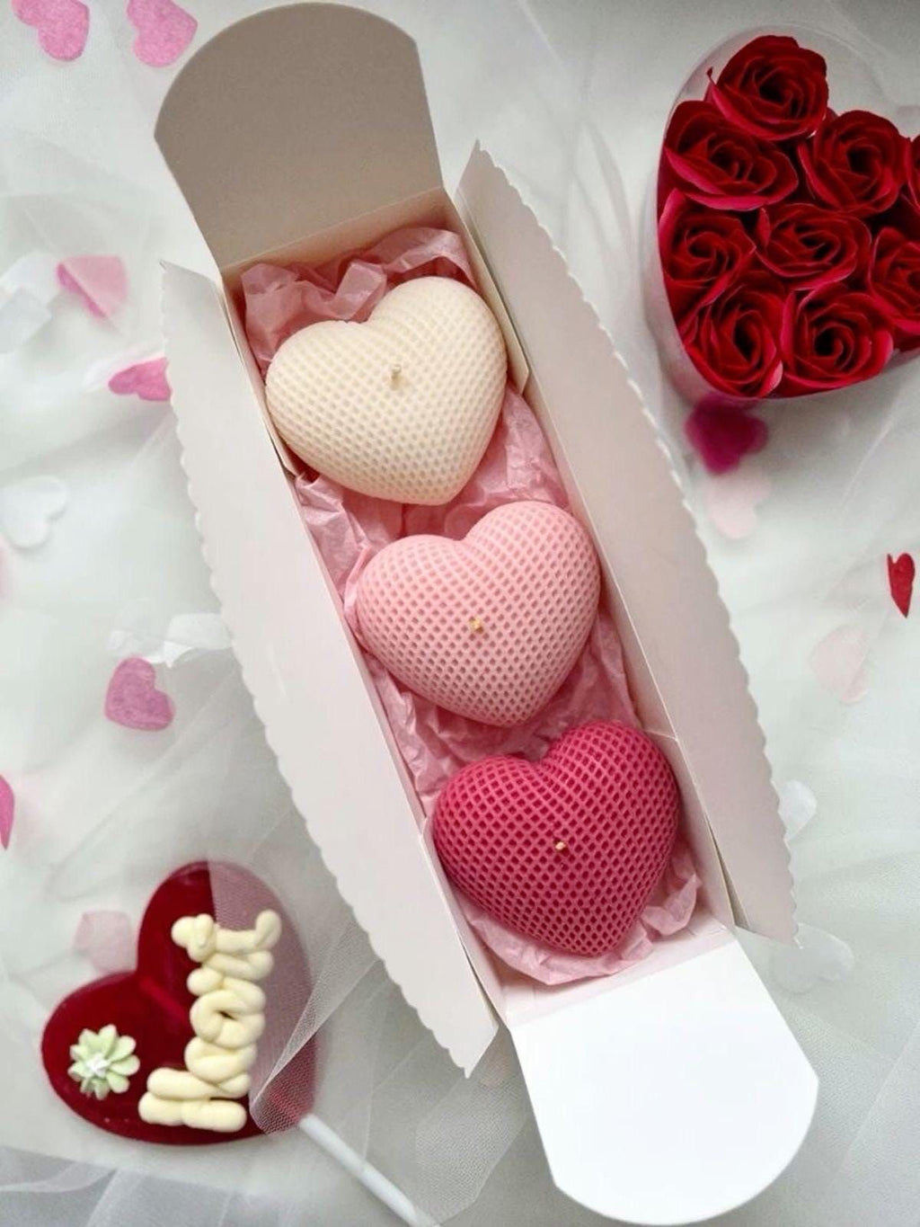 Hearts Trio Gift Set