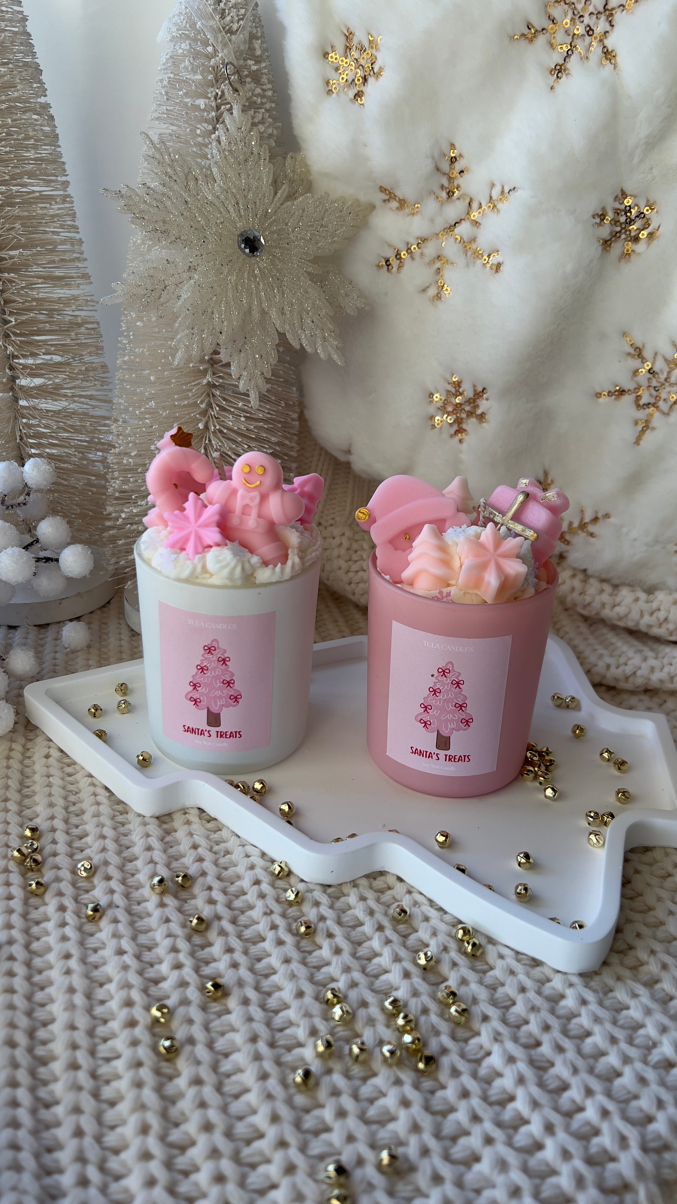 Santa’s Treats Glass Jar
