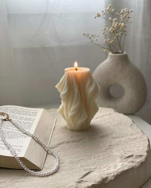 Waves Candle