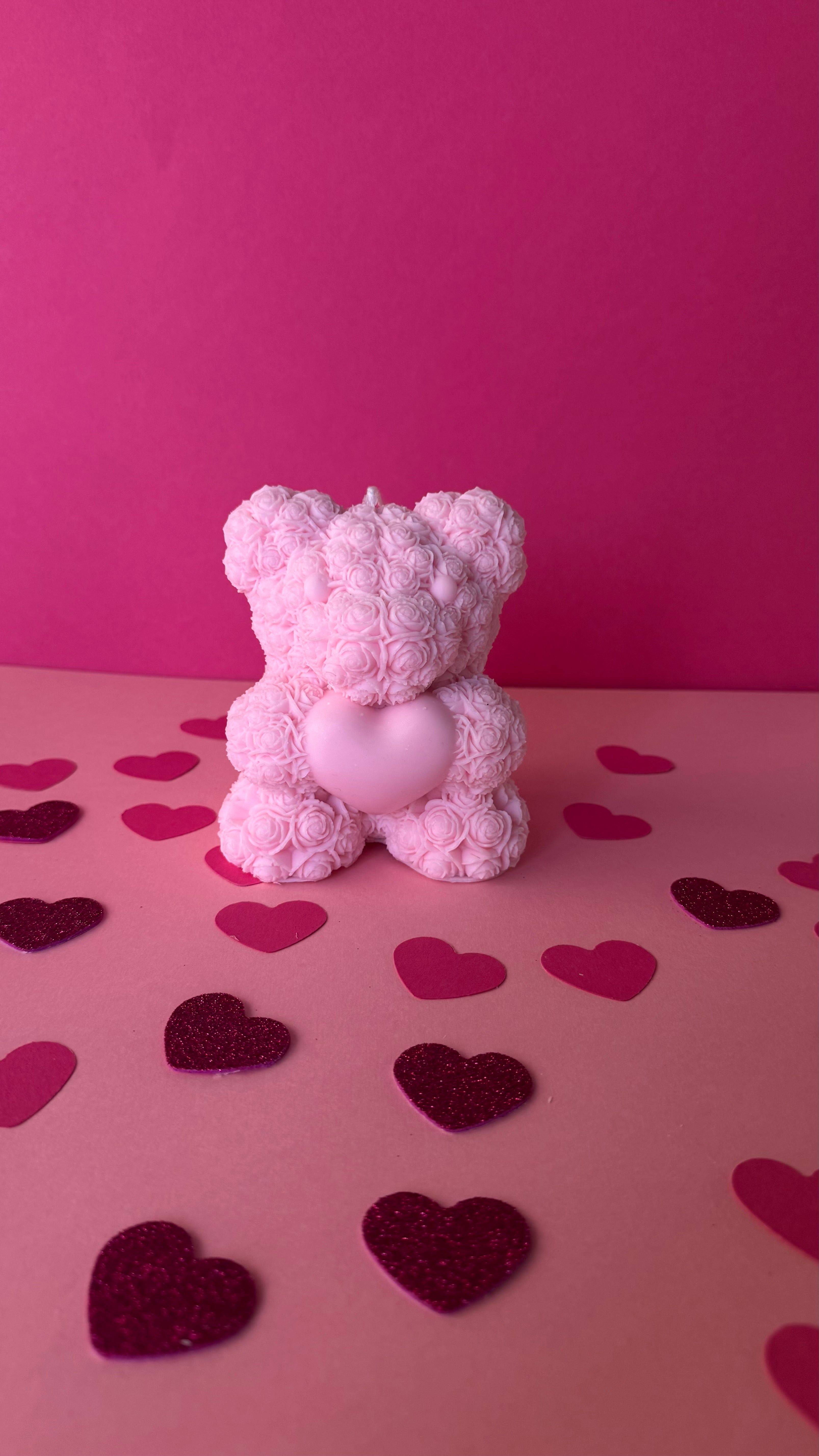 Huge Full of Roses Teddy Bear