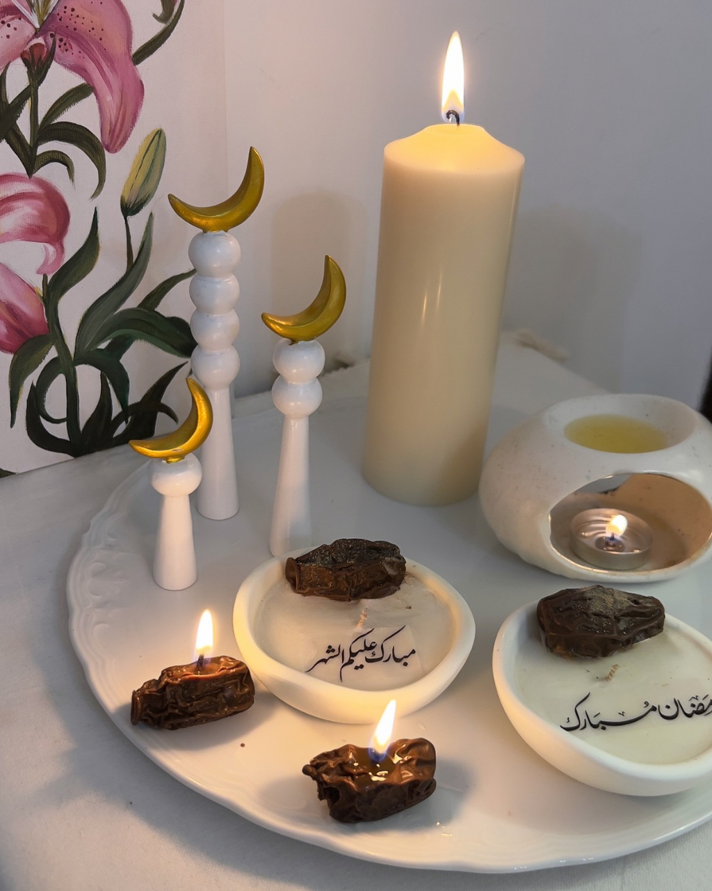 مبارك عليكم الشهر Candle