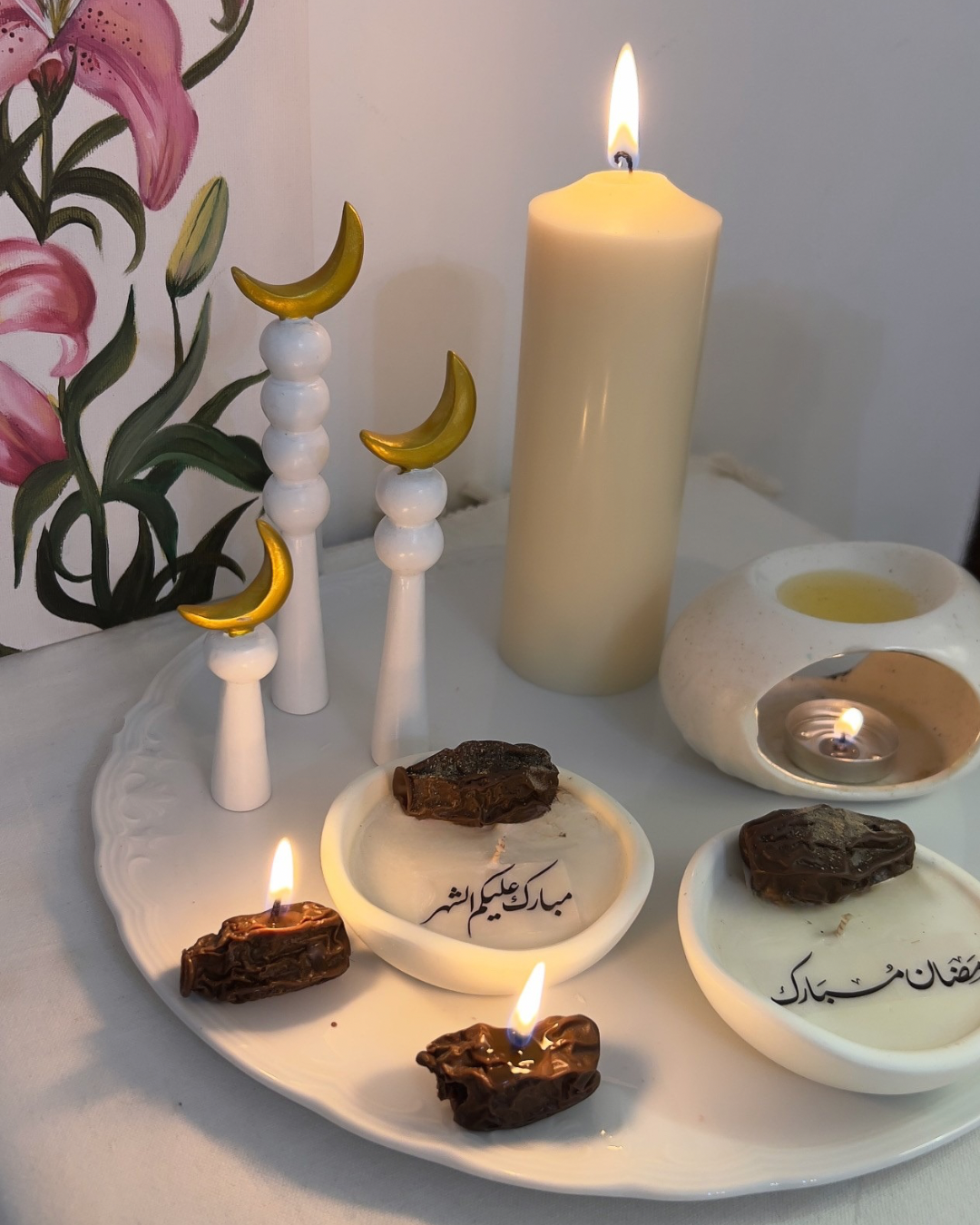 مبارك عليكم الشهر Candle