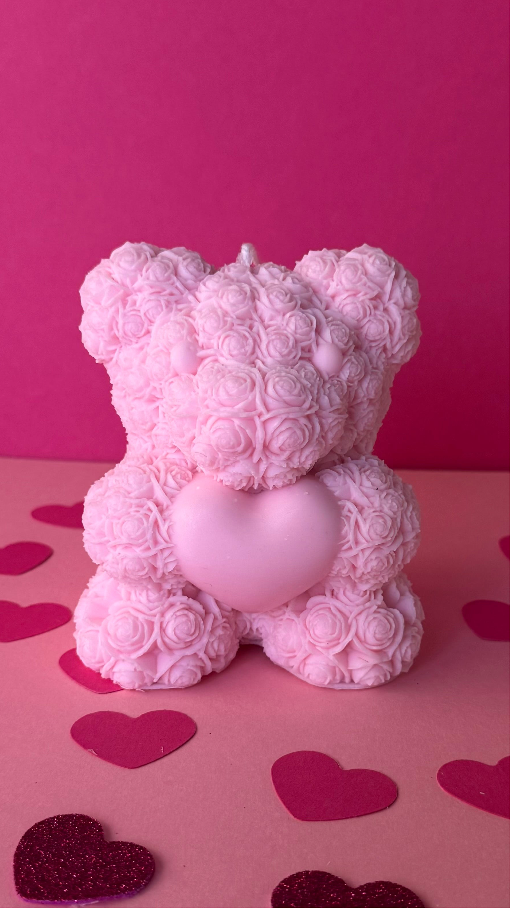 Huge Full of Roses Teddy Bear