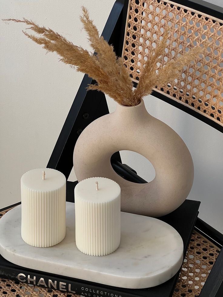 Small Ribbed Cylinder