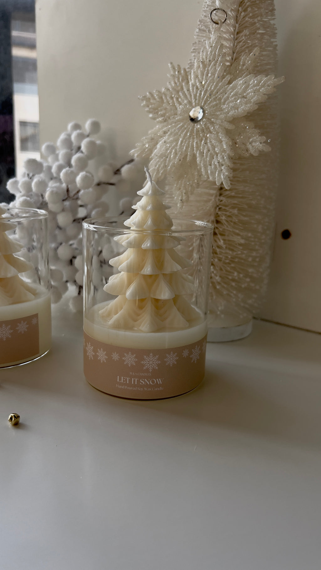 Small Tree Glass Jar