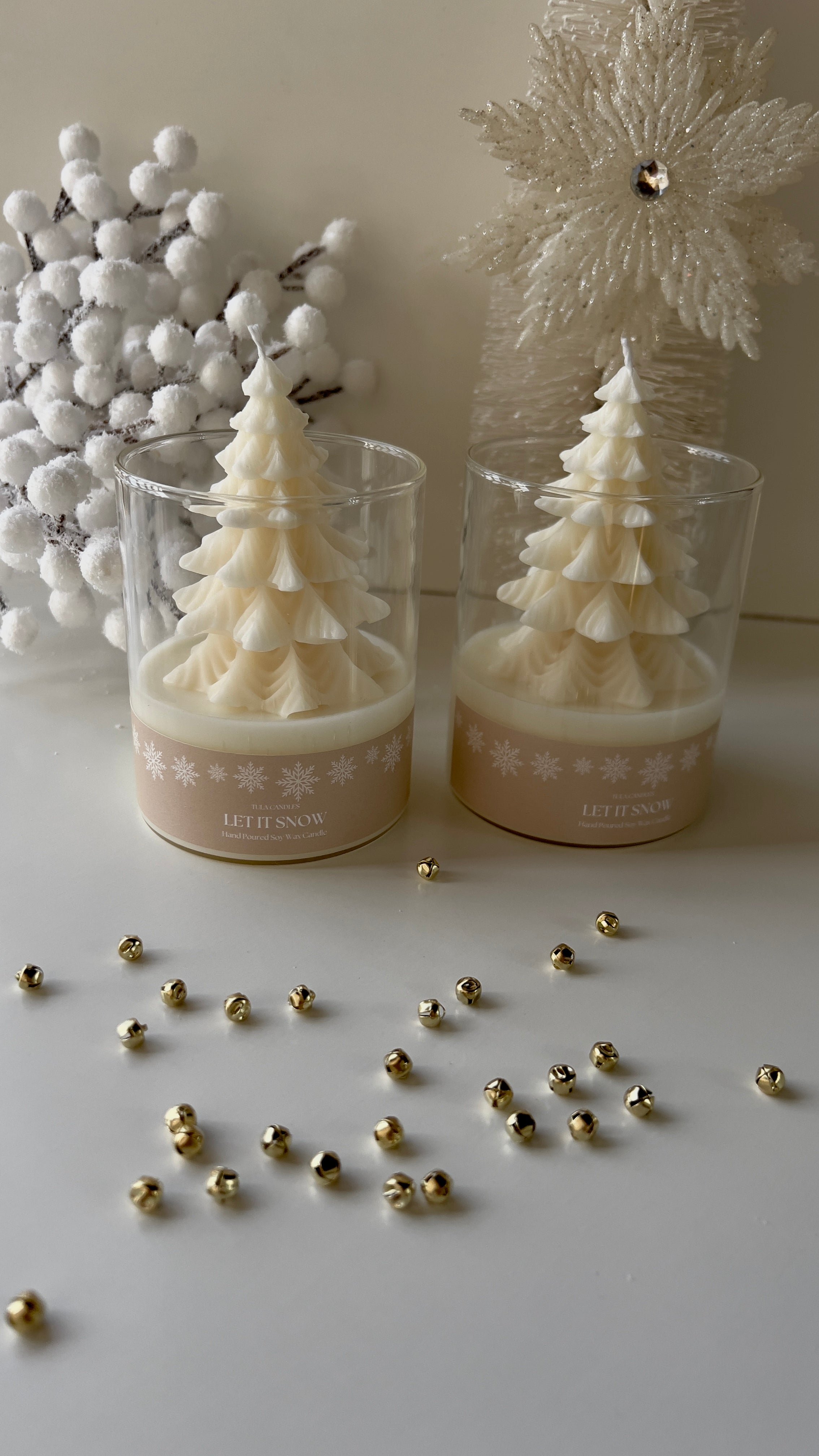 Small Tree Glass Jar