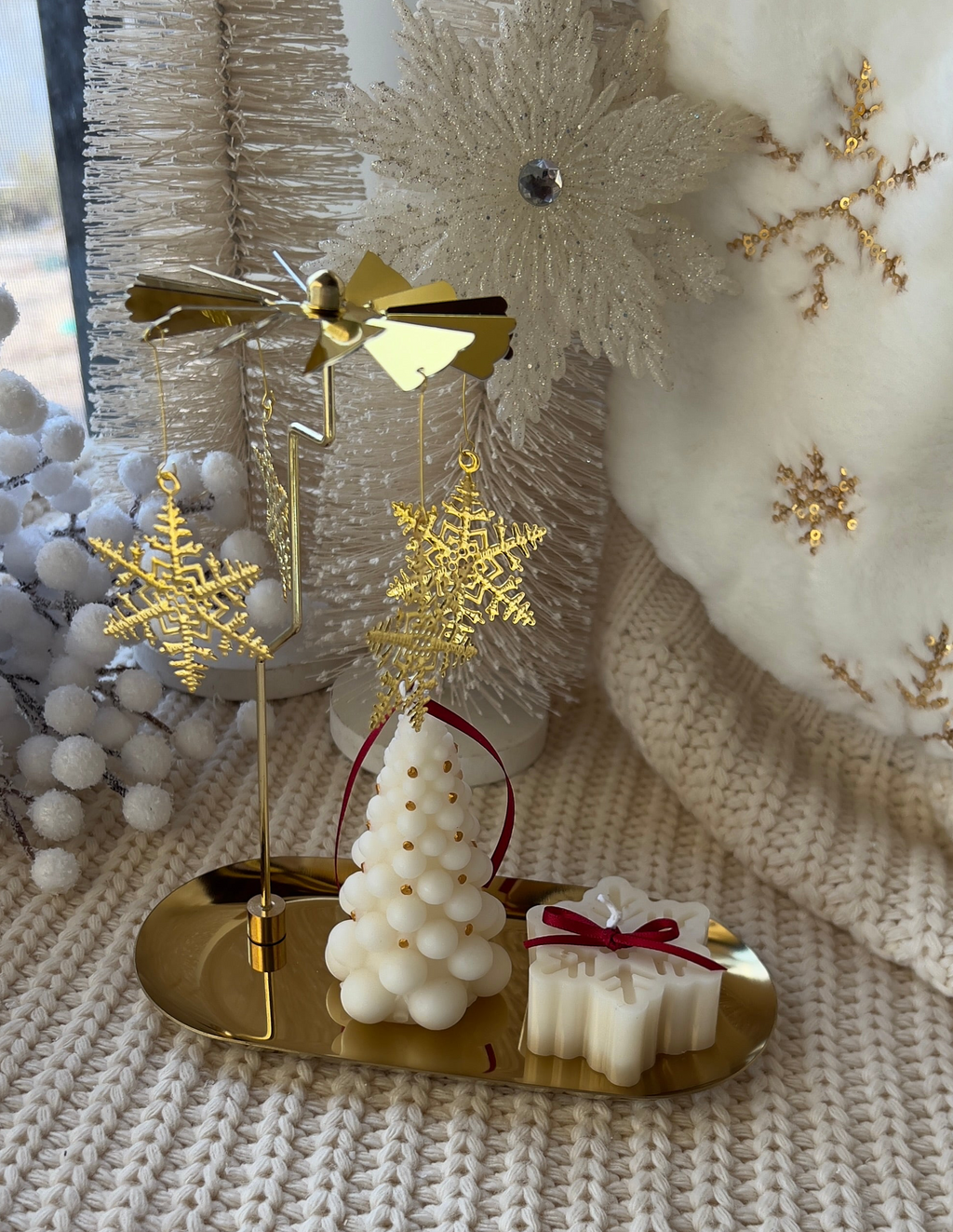 Carousel Candle Tray