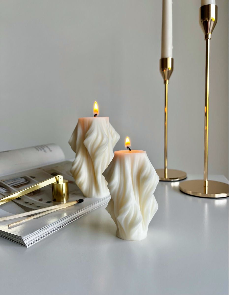 Waves Candle