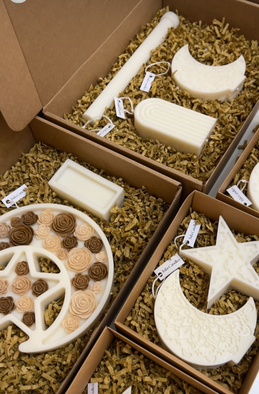 Ramadan Crescent & Star with Roses