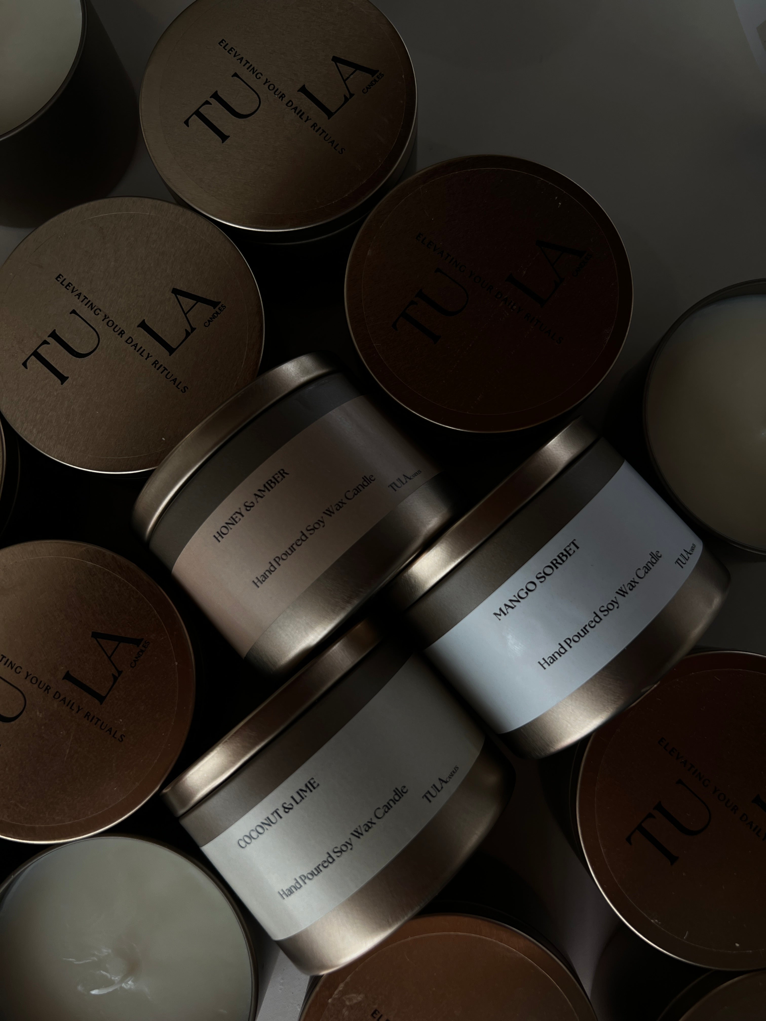 Small Stainless Steel Candle Jar