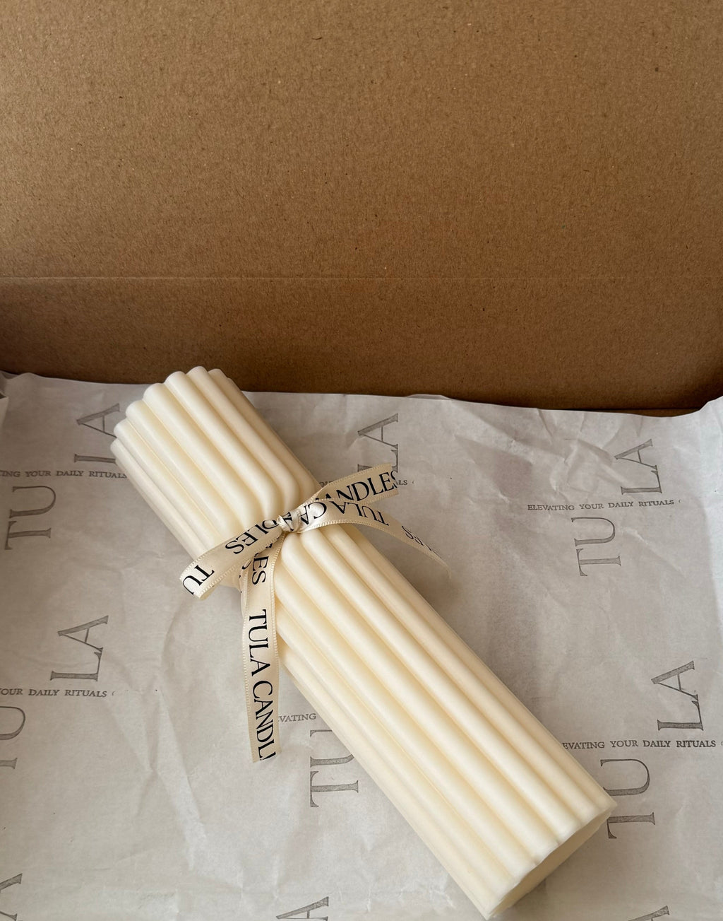 Tall Twirl Candle