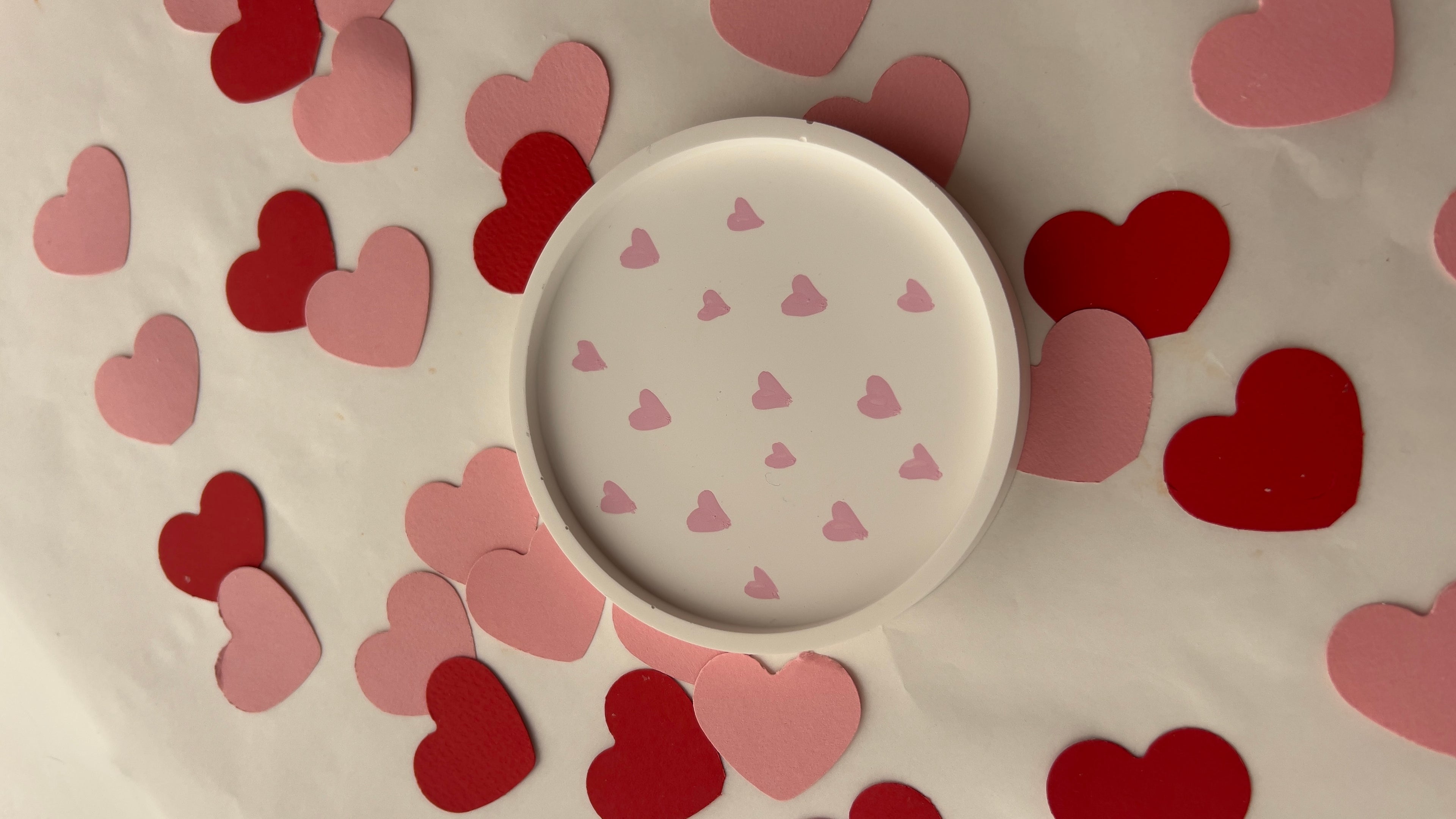 Hearts Basic Coaster