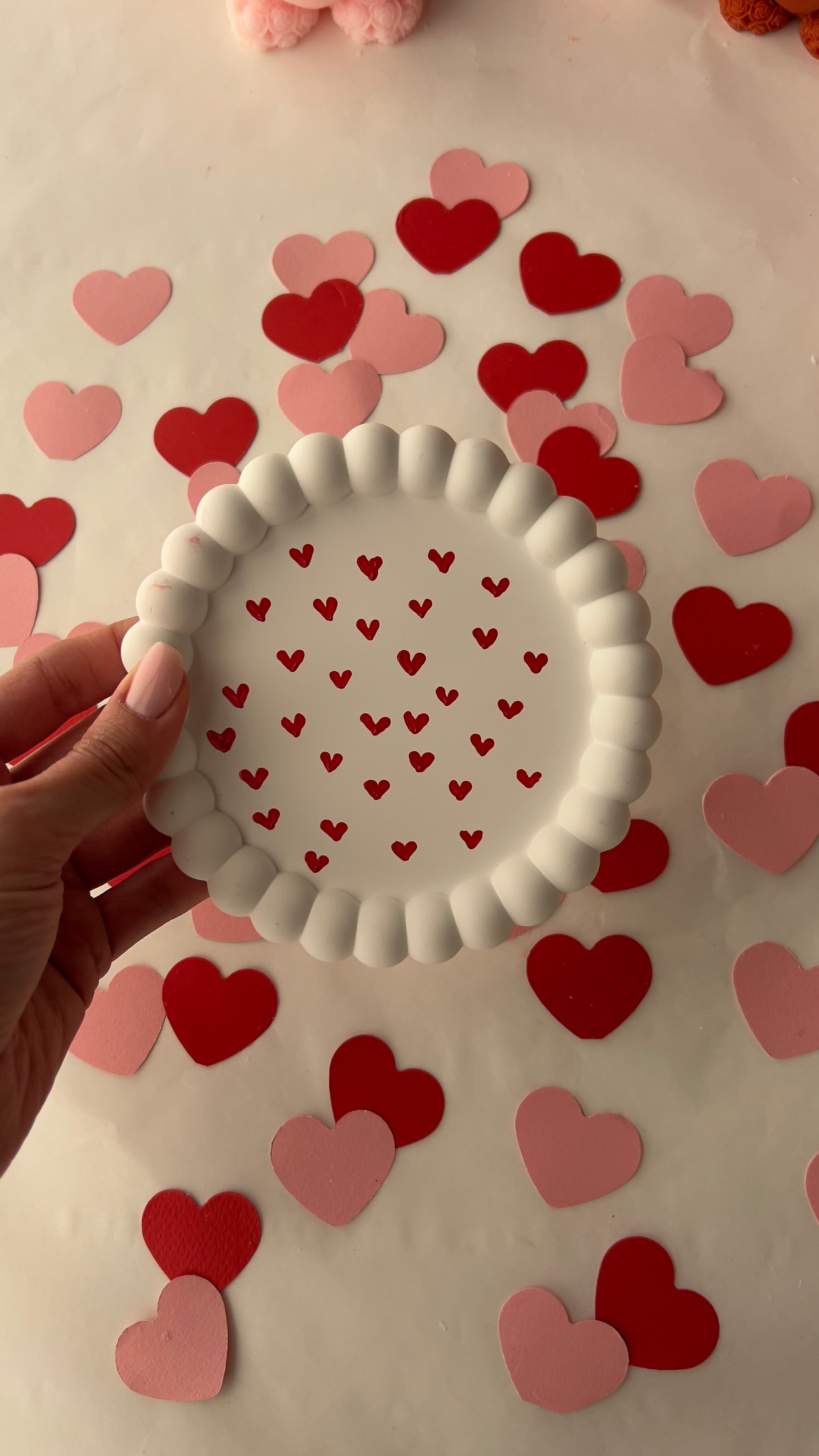 Hearts Bubble Coaster