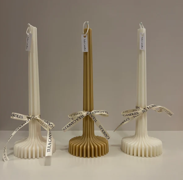 Large Ribbed Lamp