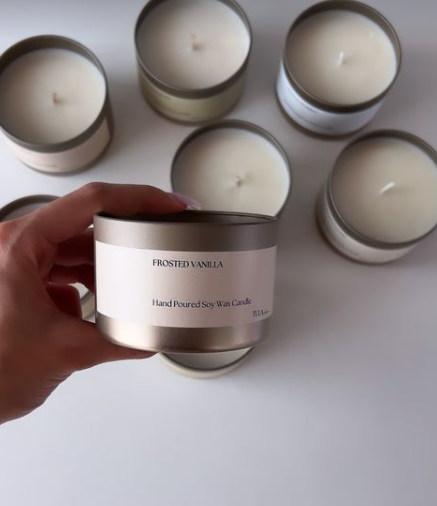 Small Stainless Steel Candle Jar